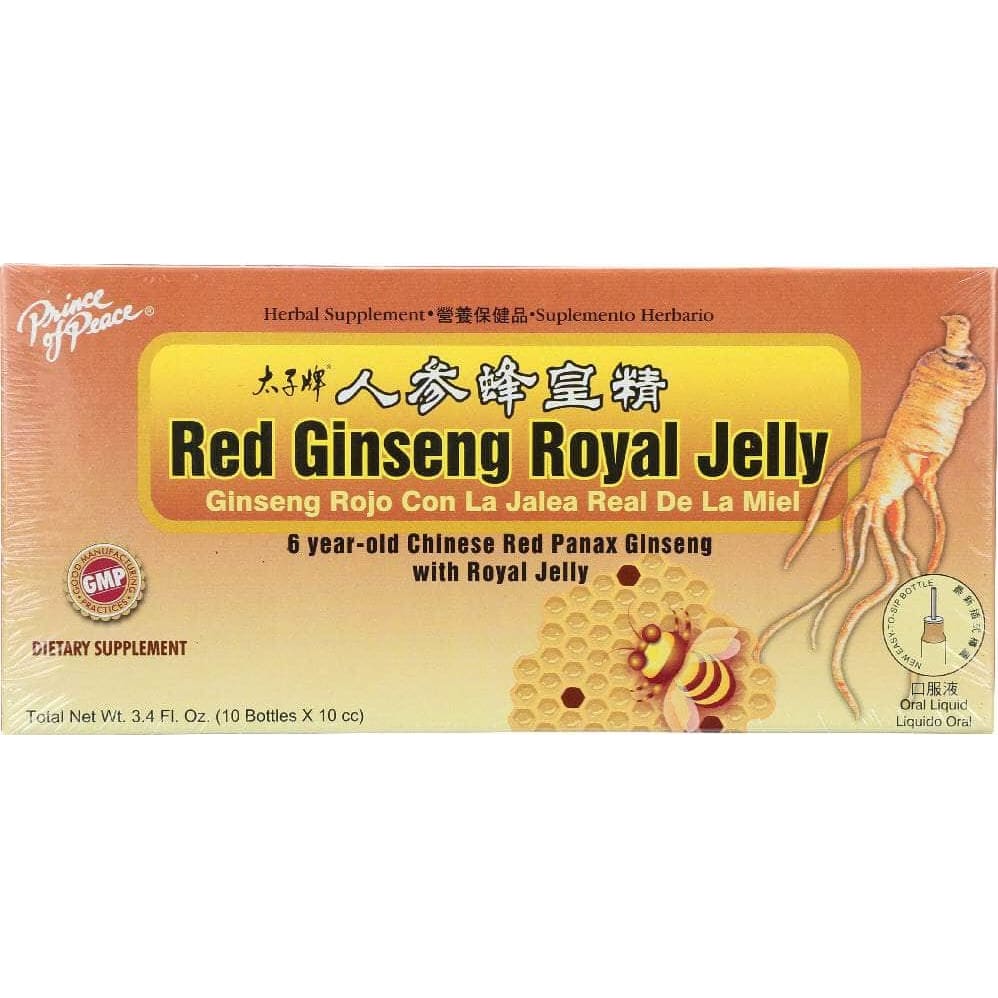 Prince Of Peace Prince Of Peace Red Ginseng Royal Jelly, 10 Bottles