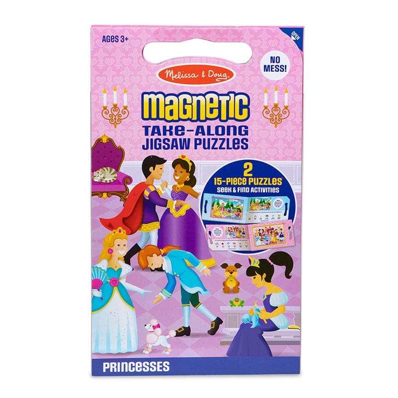 Princesses Jigsaw Puzzles Magnetic Take Along (Pack of 3) - Puzzles - Melissa & Doug