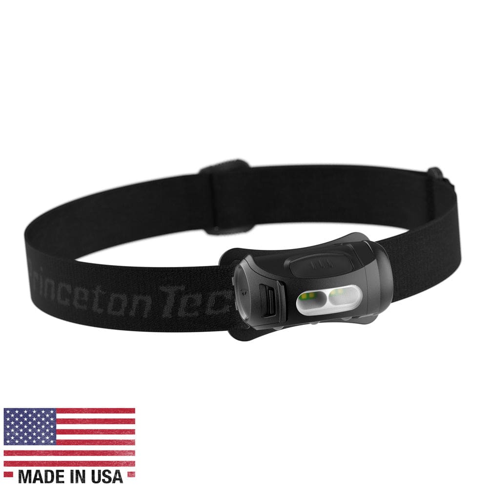 Princeton Tec Fred Headlamp - Black w/ Red LED - Outdoor | Flashlights,Camping | Flashlights - Princeton Tec