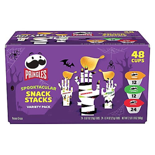 Pringles Halloween Snack Stacks Variety Pack 48 pk. - Home/Seasonal/Halloween/Halloween Candy & Snacks/ - Pringles