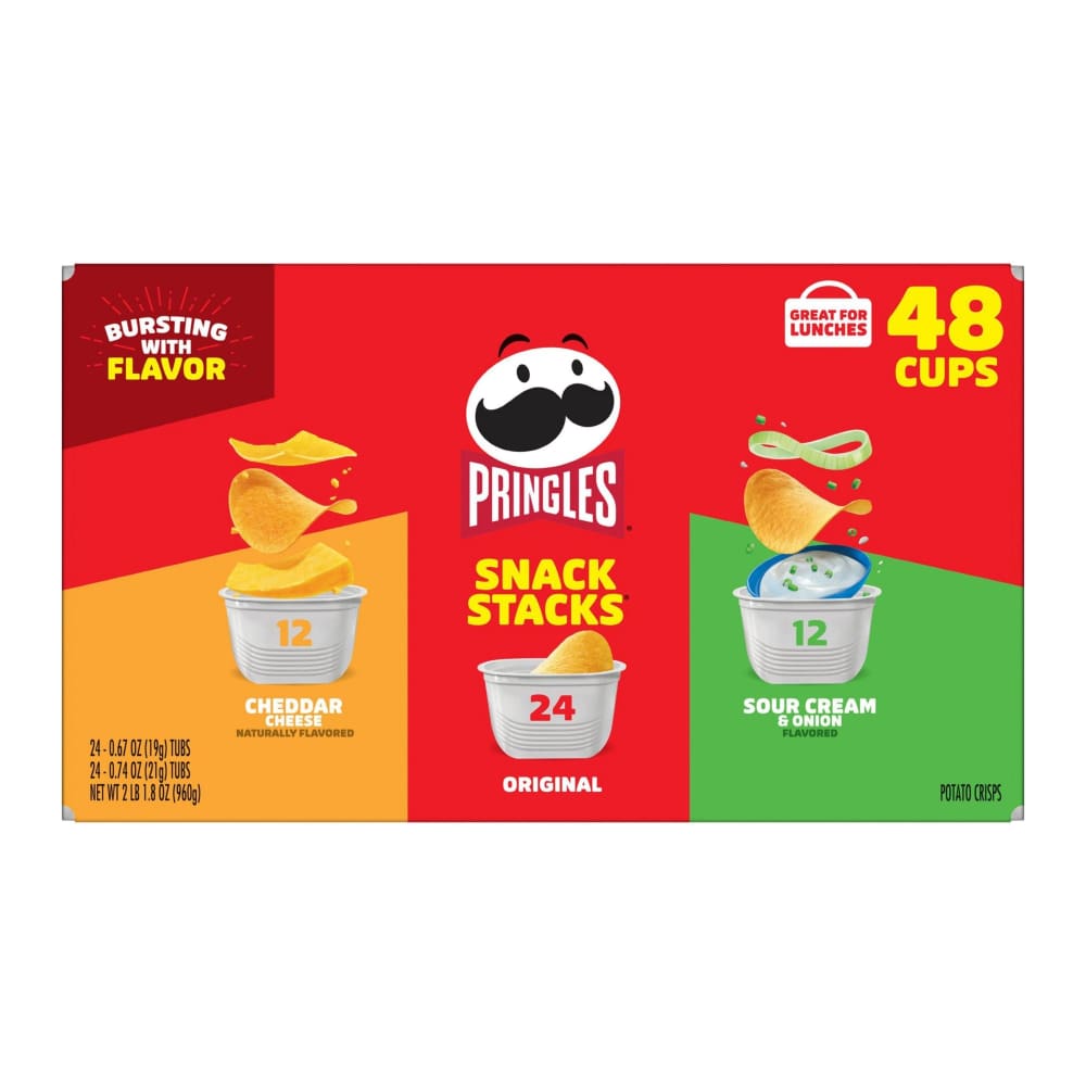 Pringles Snack Stacks Variety Pack 48 ct. - Pringles