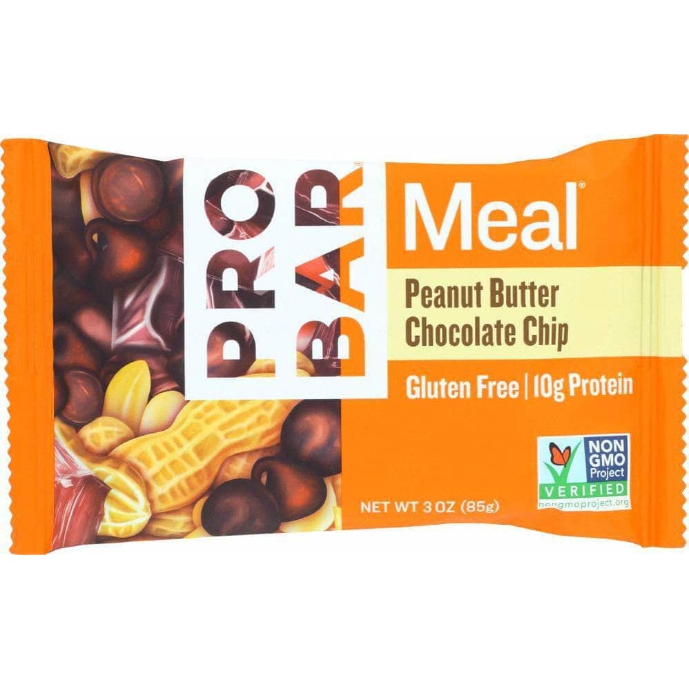 Probar Probar Meal Bar Peanut Butter Chocolate Chip, 3 oz