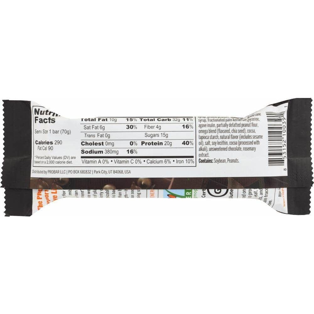 Probar Probar Peanut Butter Chocolate Protein Bar, 2.46 oz
