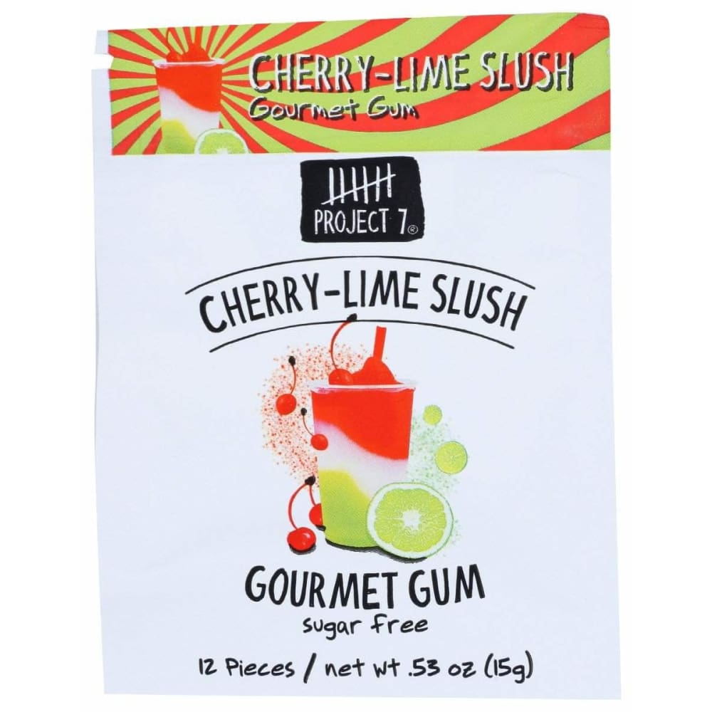 PROJECT 7 Project 7 Gum Cherry Limeade Slushy, 0.53 Oz