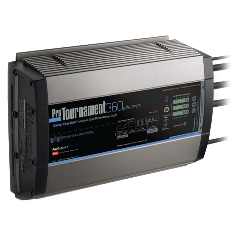ProMariner ProTournament 360 elite Triple Charger - 36 Amp 3 Bank - Electrical | Battery Chargers - ProMariner