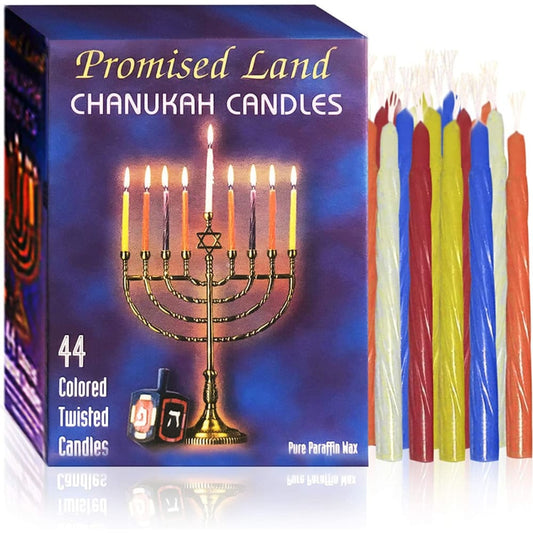 PROMISED LAND: Candle Chanukah 44 Pc 1 bx (Pack of 6) - General Merchandise > CANDLES - Promised Land