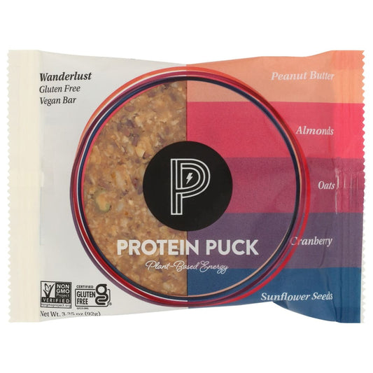 PROTEIN PUCK: Wonderlust Protein Bar 3.25 oz (Pack of 6) - Grocery > Nutritional Bars - PROTEIN PUCK