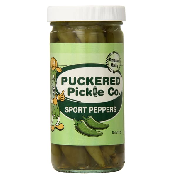 PUCKERED PICKLE: Sport Peppers 8 oz - Grocery > Pantry > Condiments - PUCKERED PICKLE