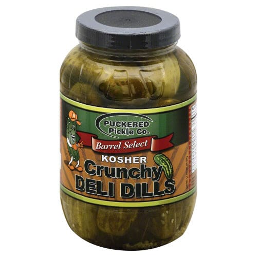 PUCKERED PICKLE: Pickle Whole Baby Dill 32 OZ (Pack of 4) - Grocery > Pantry > Condiments - PUCKERED PICKLE