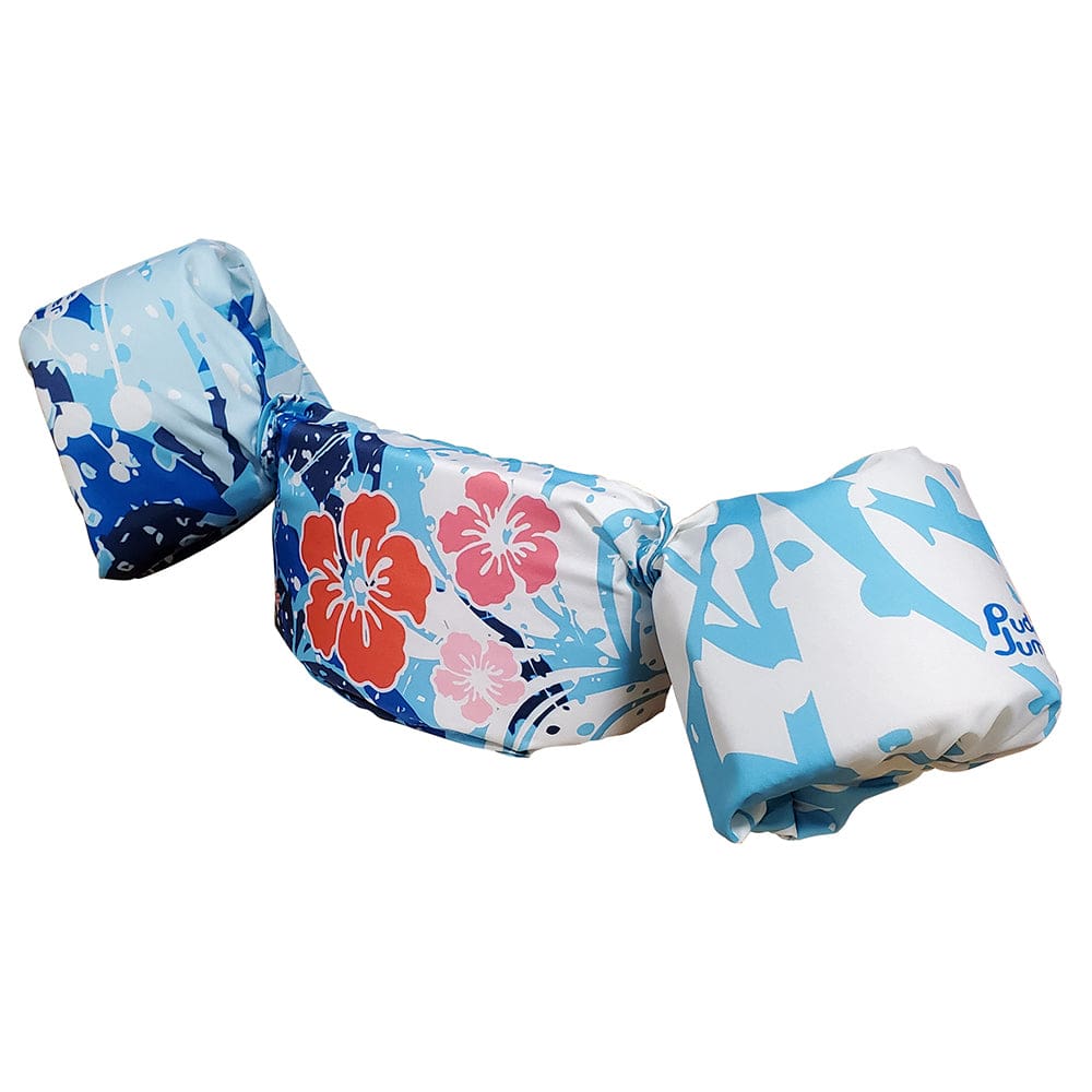 Puddle Jumper Life Jacket Kids Deluxe - Flowers - 30-50lbs - Watersports | Life Vests,Marine Safety | Personal Flotation Devices - Puddle