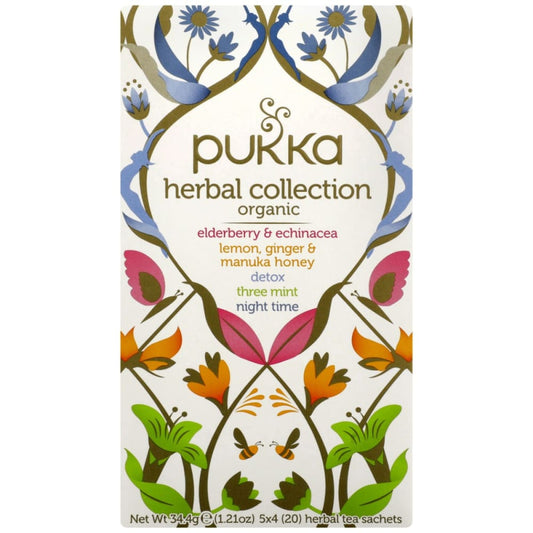 PUKKA HERBS: Herbal Collection Organic Herbal Tea 20 bg (Pack of 4) - Beverages > Coffee Tea & Hot Cocoa - PUKKA HERBS