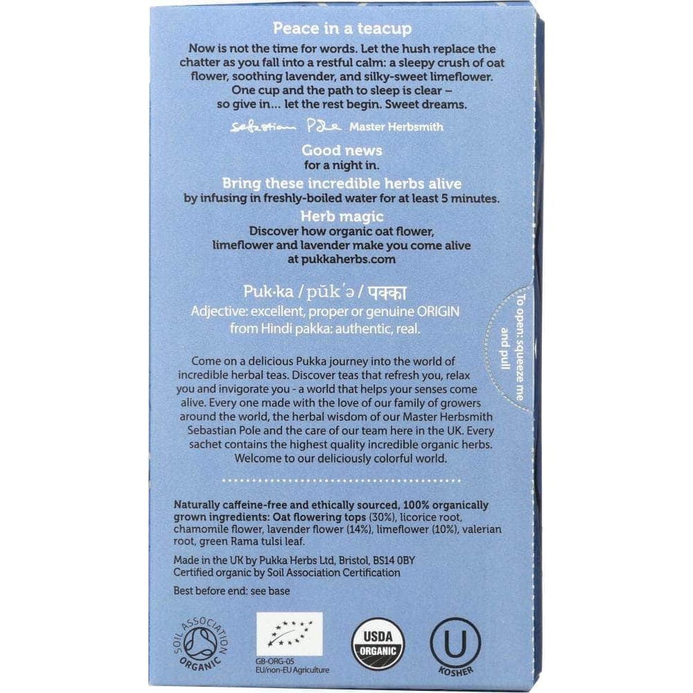Pukka Pukka Herbs Night Time Tea, 20 bg