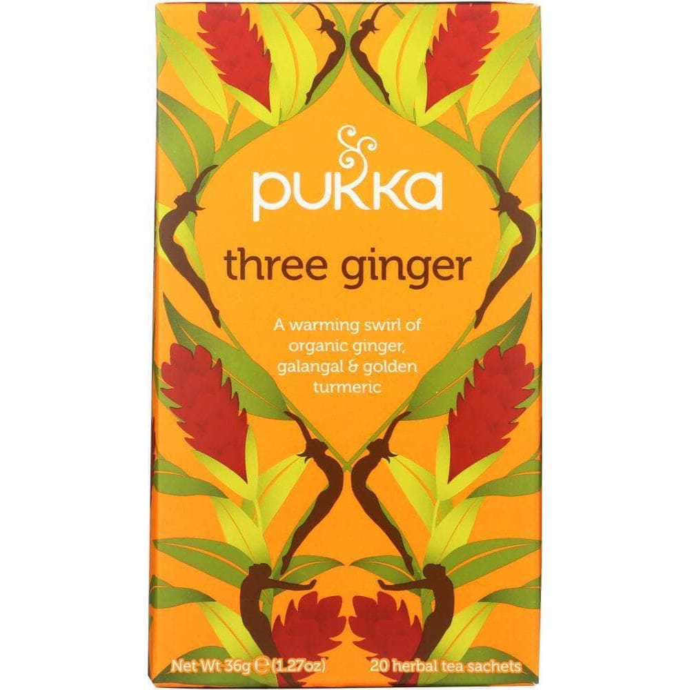 Pukka Pukka Herbs Three Ginger Herbal Tea, 20 bg