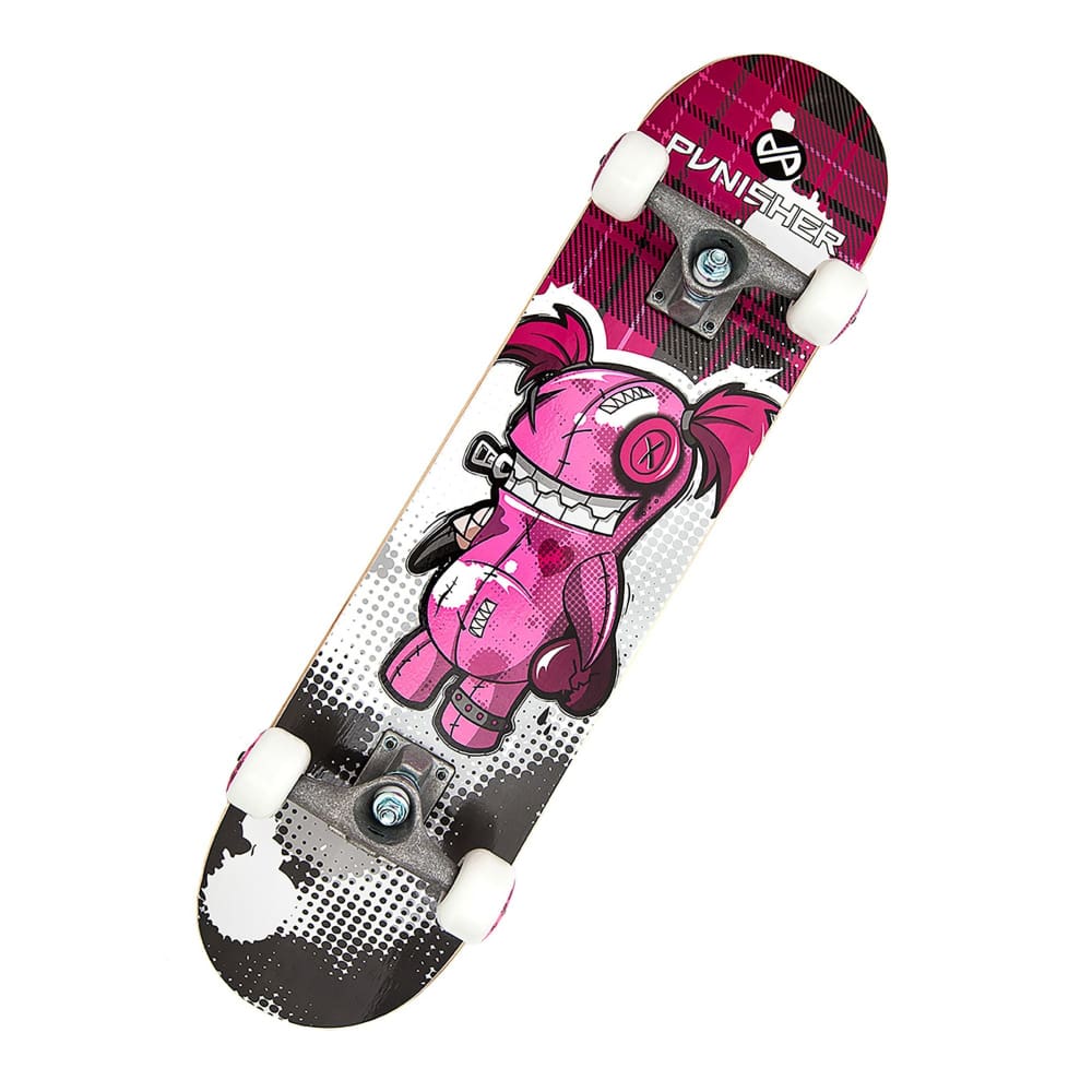 Punisher Skateboards Voodoo 31 ABEC-7 Complete Skateboard - Punisher