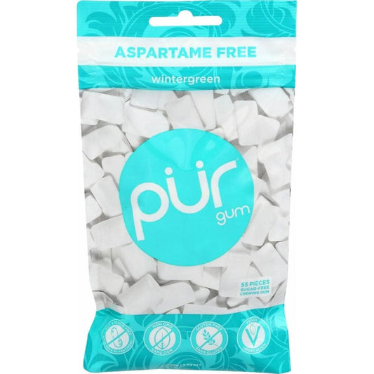 THE PUR COMPANY PUR Gum Wintergrn 55 Pieces, 2.72 oz