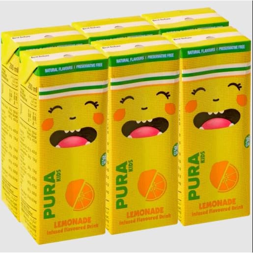 PURA KIDS: Lemonade Water 40.56 fo (Pack of 4) - Beverages > Water - PURA KIDS