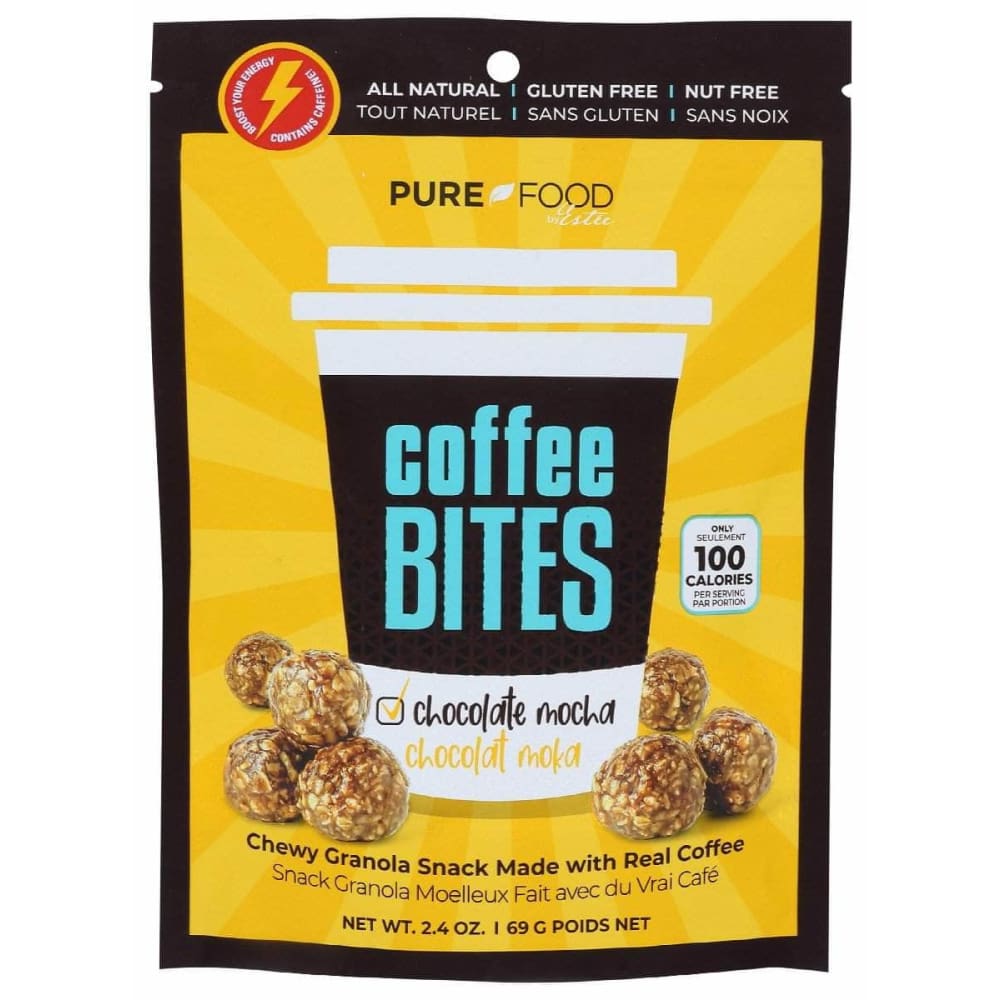 PURE FOOD BY ESTEE Pure Food By Estee Granola Bites Choc Mocha, 2.4 Oz