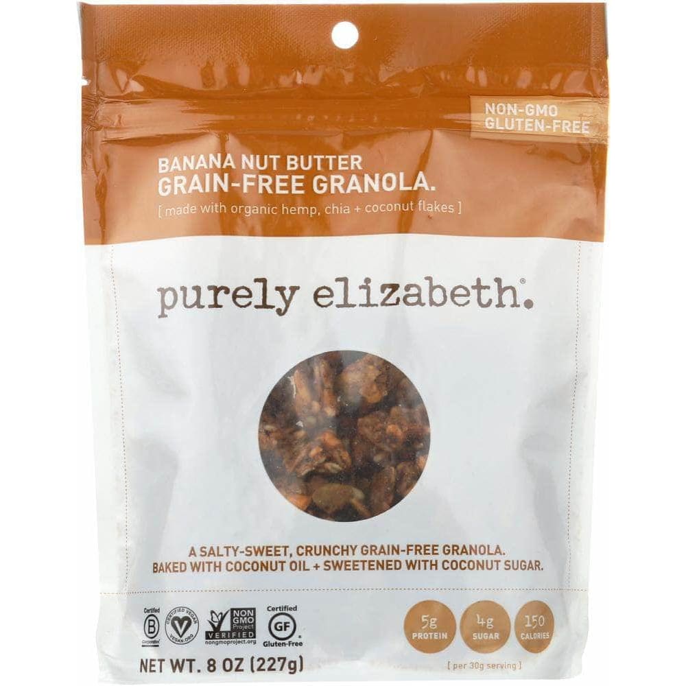 Purely Elizabeth Purely Elizabeth Granola Grain Free Banana Nut Butter, 8 oz