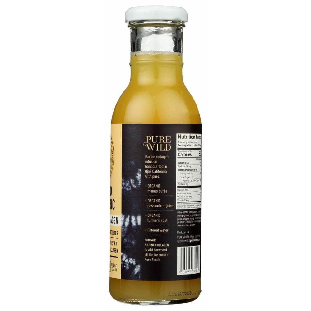 PUREWILD CO Grocery > Beverages > Beverages PUREWILD CO: Mango Turmeric, 12 fo