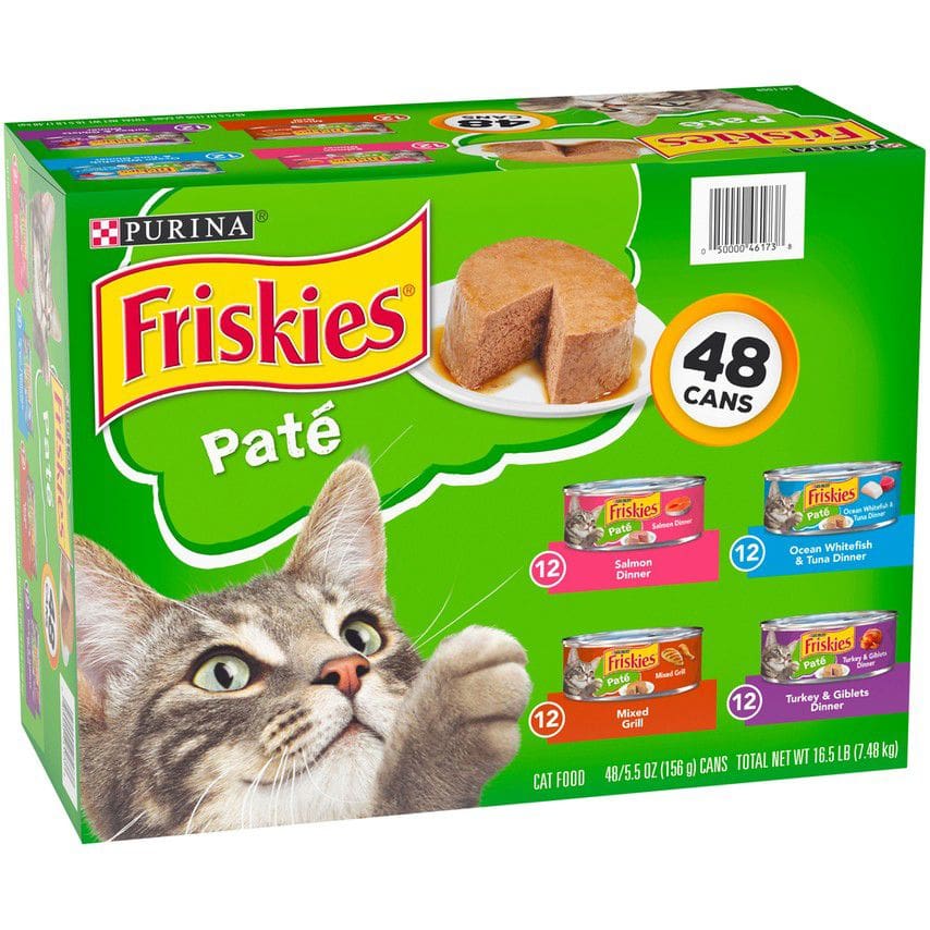 Purina Friskies Classic Pate Cat Food Variety Pack 48 pk./5.5 oz. - Friskies