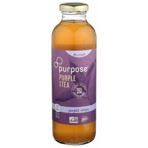 PURPOSE TEA Purpose Tea Purple Reign Tea, 16 Oz