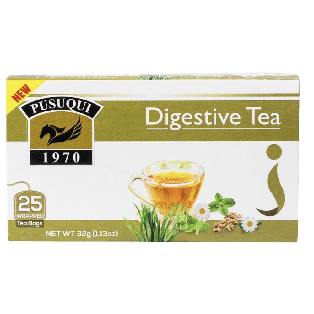 PUSUQUI: Digestive Tea 25 bg (Pack of 5) - Grocery > Beverages > Coffee Tea & Hot Cocoa - PUSUQUI