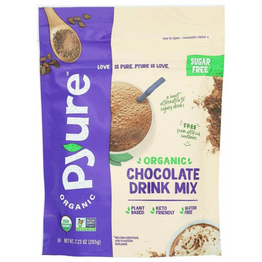 PYURE Grocery > Beverages > Coffee, Tea & Hot Cocoa PYURE: Drink Mix Chocc Org, 7.23 oz