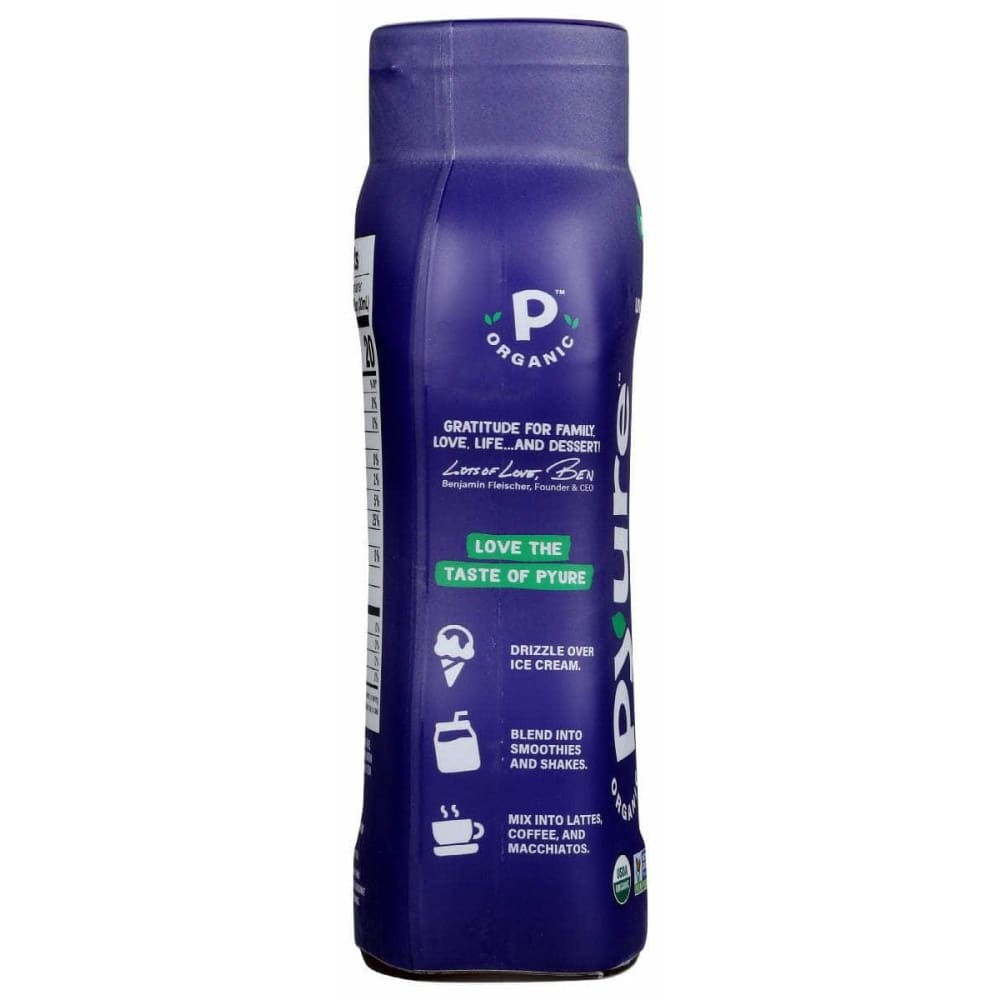 PYURE Grocery > Breakfast > Breakfast Syrups PYURE: Organic Caramel Syrup Sugar Free, 14 fo