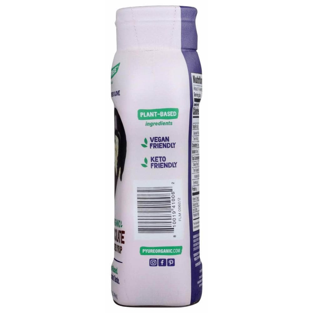 PYURE Grocery > Breakfast > Breakfast Syrups PYURE: Organic Chocolate Syrup Sugar Free, 14 fo