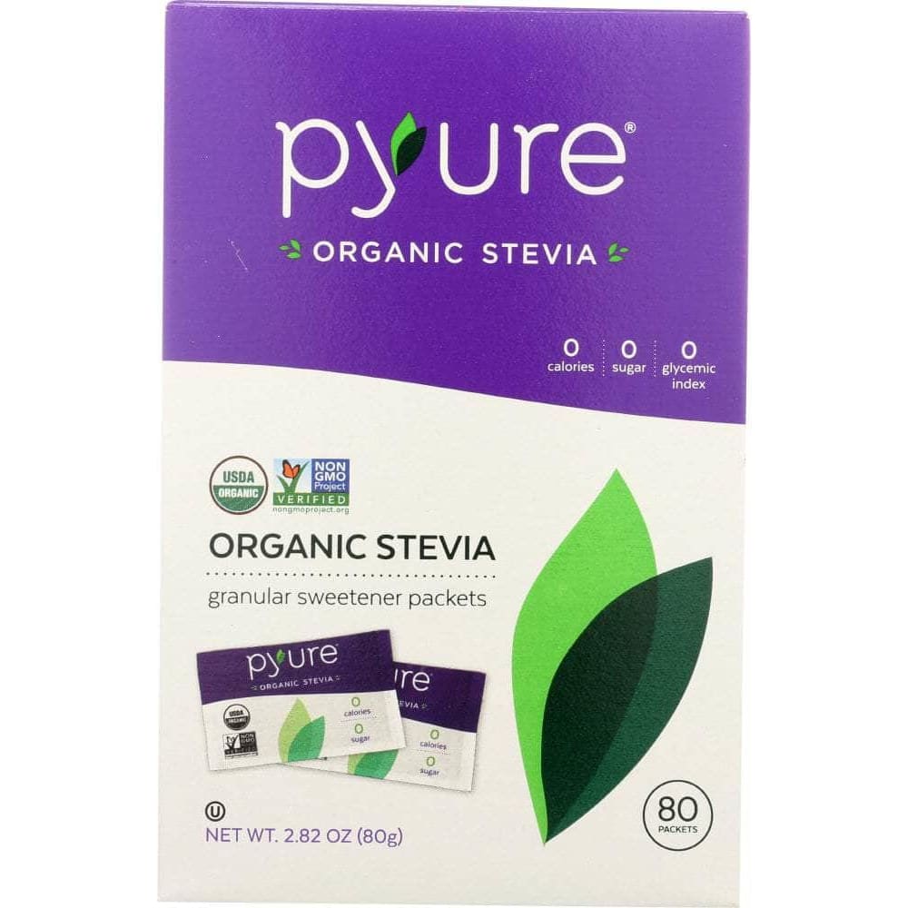 Pyure Pyure Organic Stevia Sweetener Packets 80 Count, 2.82 oz