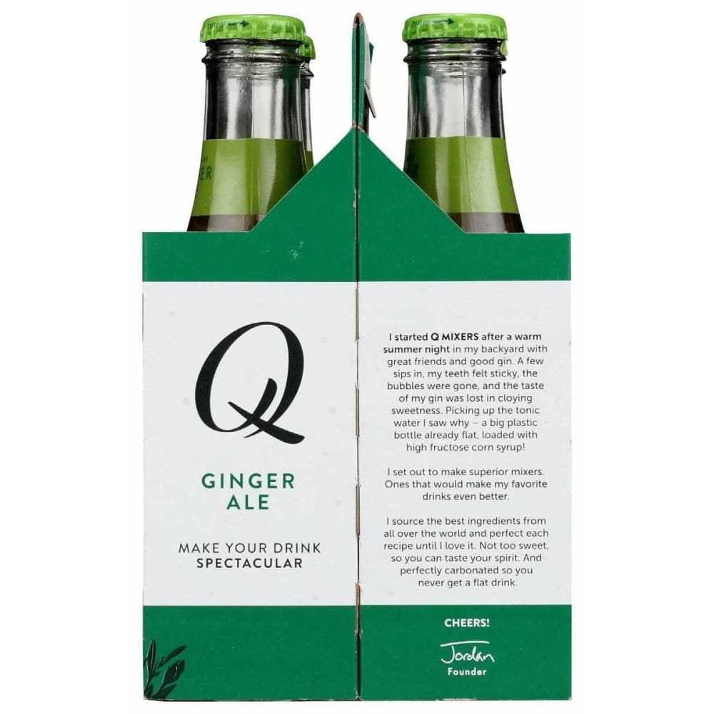 Q TONIC Q Tonic Ginger Ale 4 Pack, 26.8 Fo