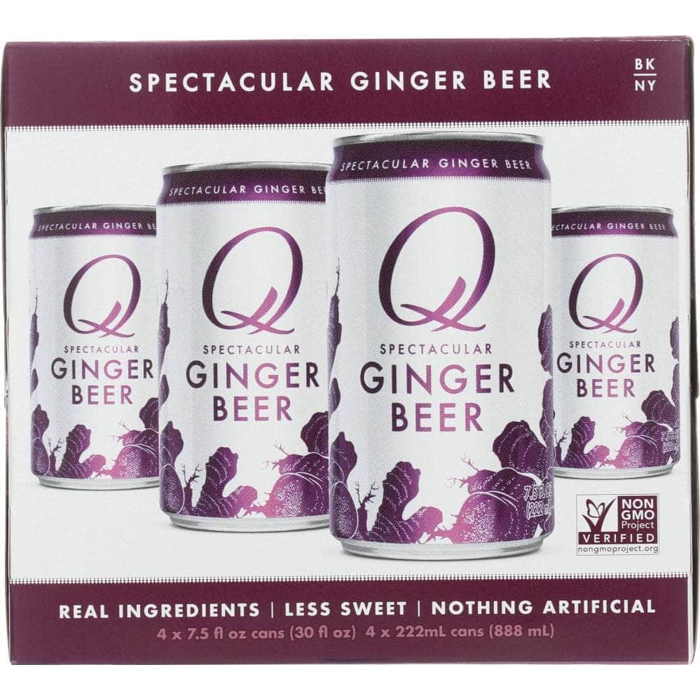Q Q Tonic Ginger Beer 4 Pack, 30 fl. oz.