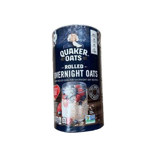 Quaker Quaker Rolled Overnight Oats, 19 oz