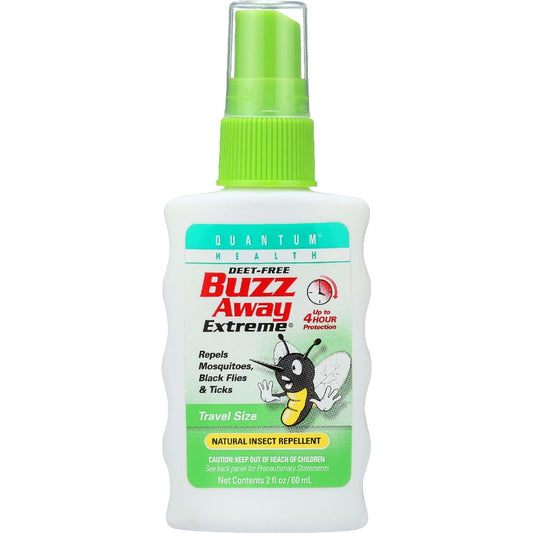 QUANTUM: Buzz Away Extreme Spray 2 oz (Pack of 5) - Health > Health & Medicine > Insect Repellants - QUANTUM HEALTH