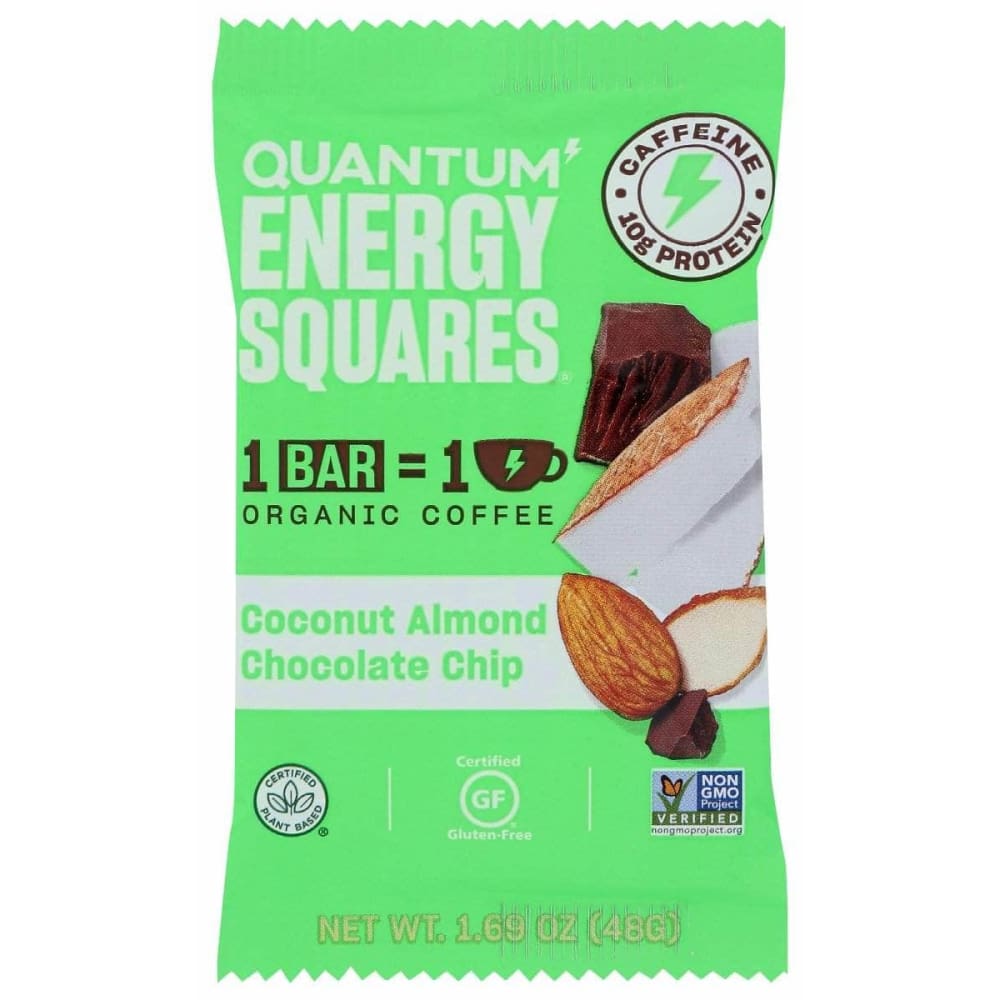 QUANTUM ENERGY SQUARES Quantum Energy Squares Bar Almond Coconut, 1.69 Oz
