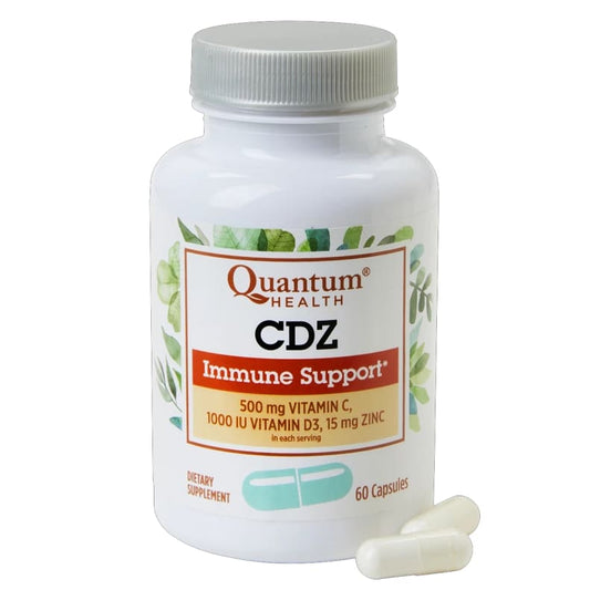 QUANTUM HEALTH: CDZ Immune Support Vitamin 60 cp (Pack of 2) - Health > Vitamins & Supplements - QUANTUM HEALTH