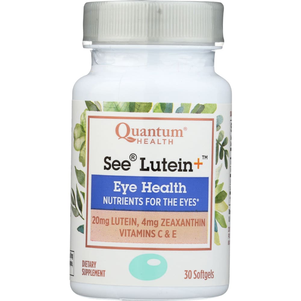 QUANTUM: See Lutein Softgels 30 sg (Pack of 3) - Health & Medicine > CAROTENOIDS & ANTIOXIDANT FORMULAS - QUANTUM HEALTH