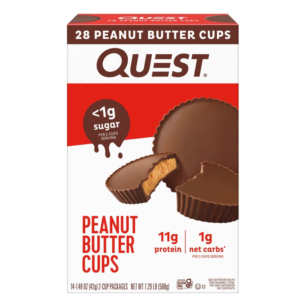 Quest Peanut Butter Cups 28 ct. - Quest