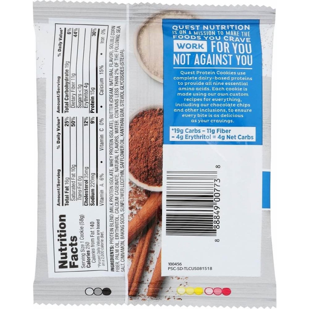 QUEST Quest Snickerdoodle, 2.08 Oz