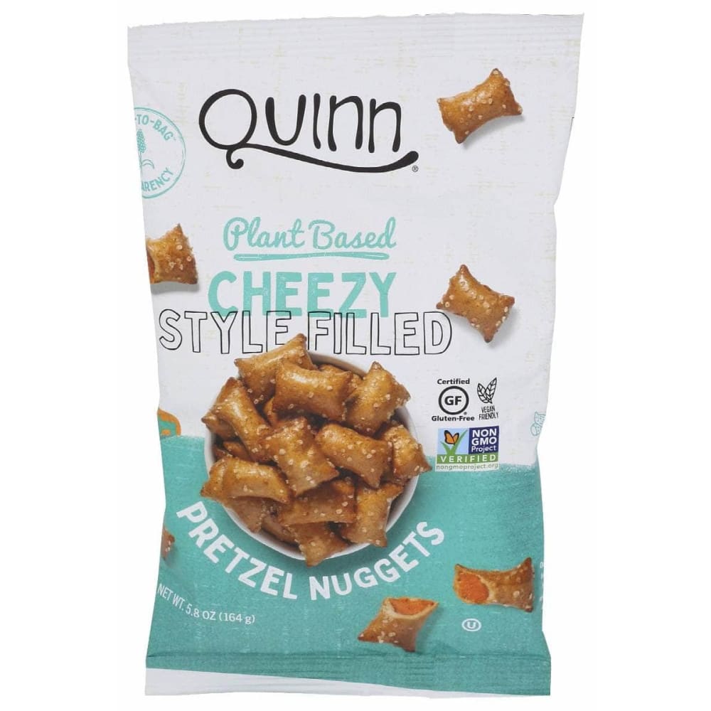 QUINN Grocery > Snacks > Chips > Pretzels QUINN Cheezy Pretzel Nuggets, 5.8 oz