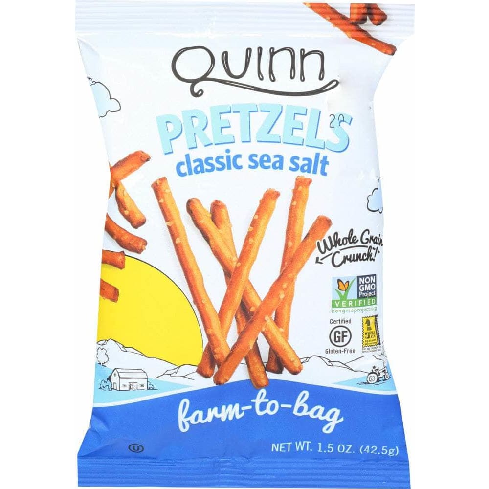 Quinn Quinn Classic Sea Salt Sticks Pretzels Snack Bag, 1.5 oz