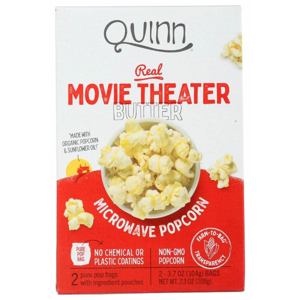 QUINN QUINN Popcorn Movie Thtr Bttr, 7.3 oz