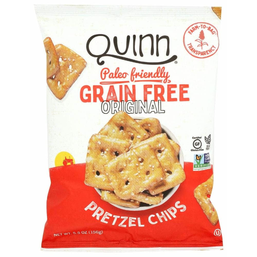QUINN QUINN Pretzel Chip Original, 5.5 oz