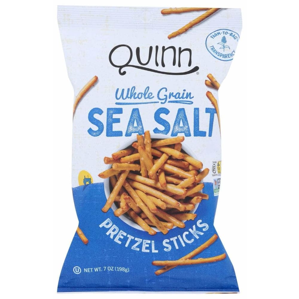 QUINN QUINN Pretzels Sea Salt, 7 oz