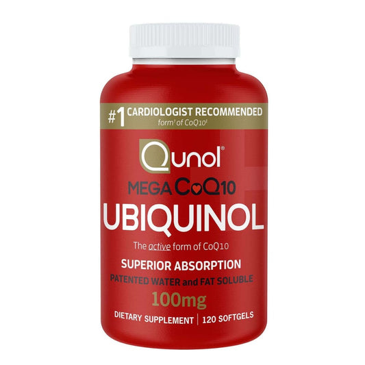 Qunol Mega Ubiquinol CoQ10 120 ct. - Qunol