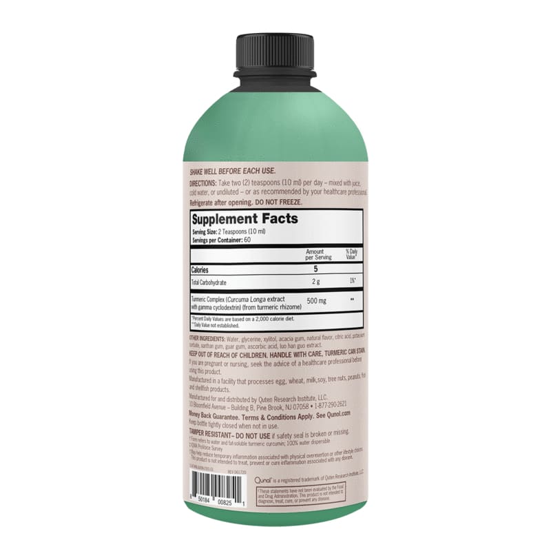 QUNOL Qunol Turmeric Liquid, 20.3 Oz
