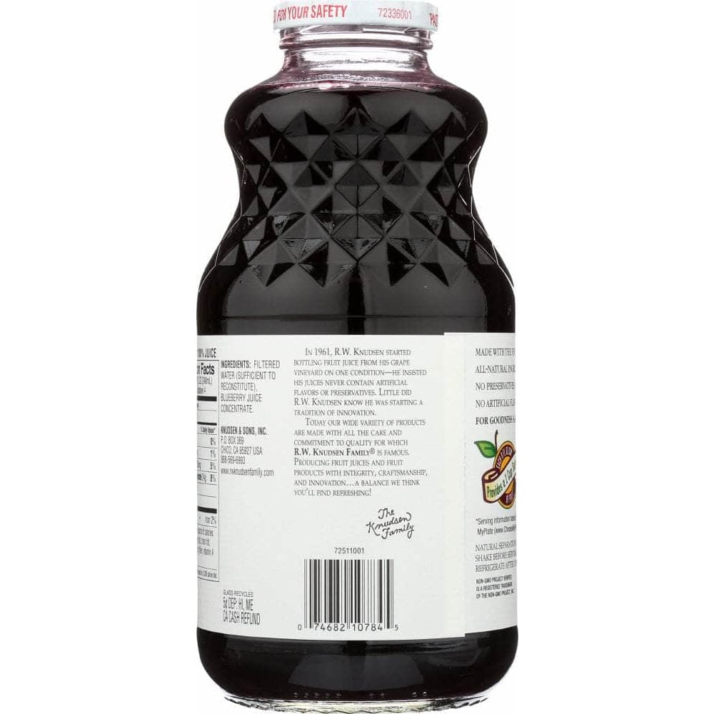 Rw Knudsen R.W. Knudsen Family Just Juice Blueberry, 32 oz