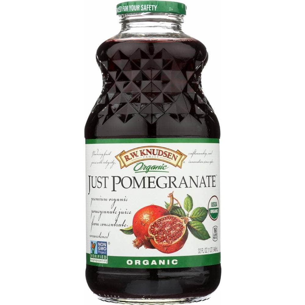 Rw Knudsen R.W. Knudsen Family Organic Juice Just Pomegranate, 32 oz