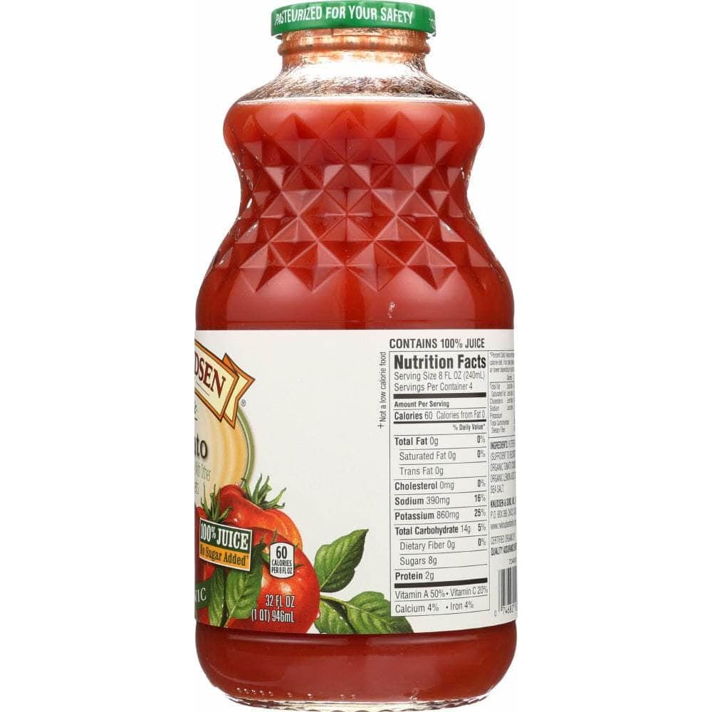 Rw Knudsen R.W Knudsen Family Organic Juice Tomato, 32 oz