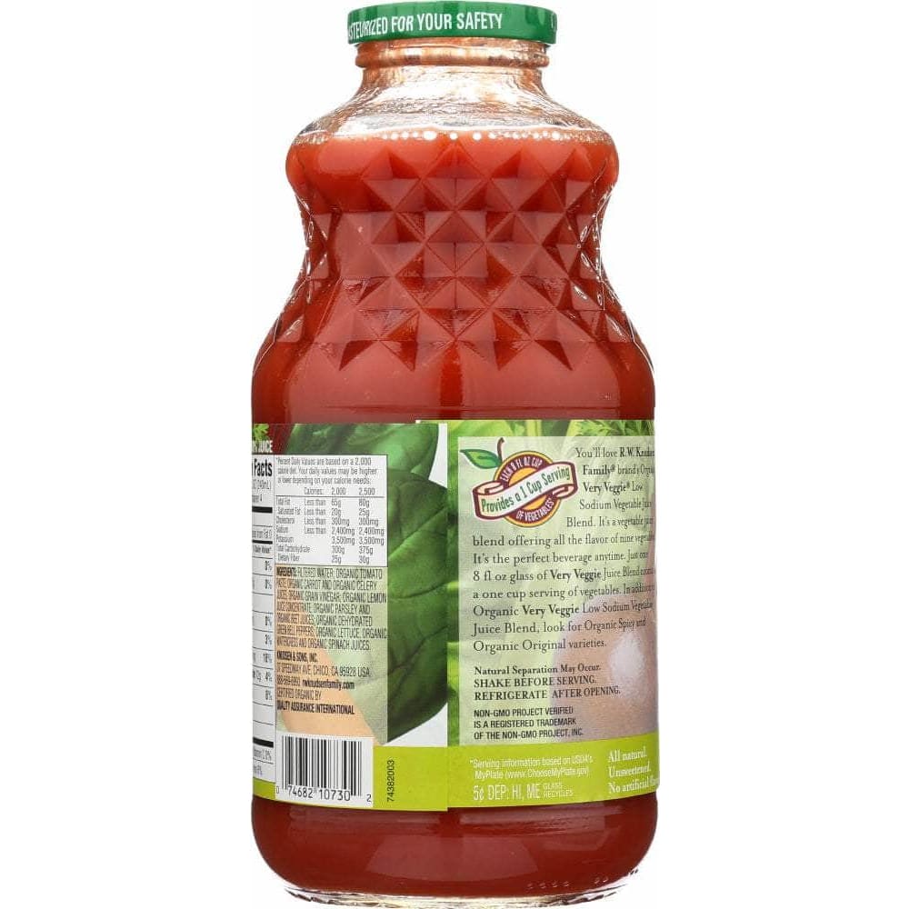 Rw Knudsen R.W. Knudsen Organic Low Sodium Very Veggie Juice, 32 oz